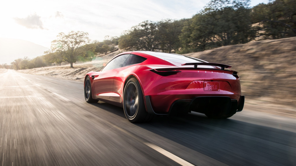 Tesla Roadster arriving in 2025 with SpaceX ties